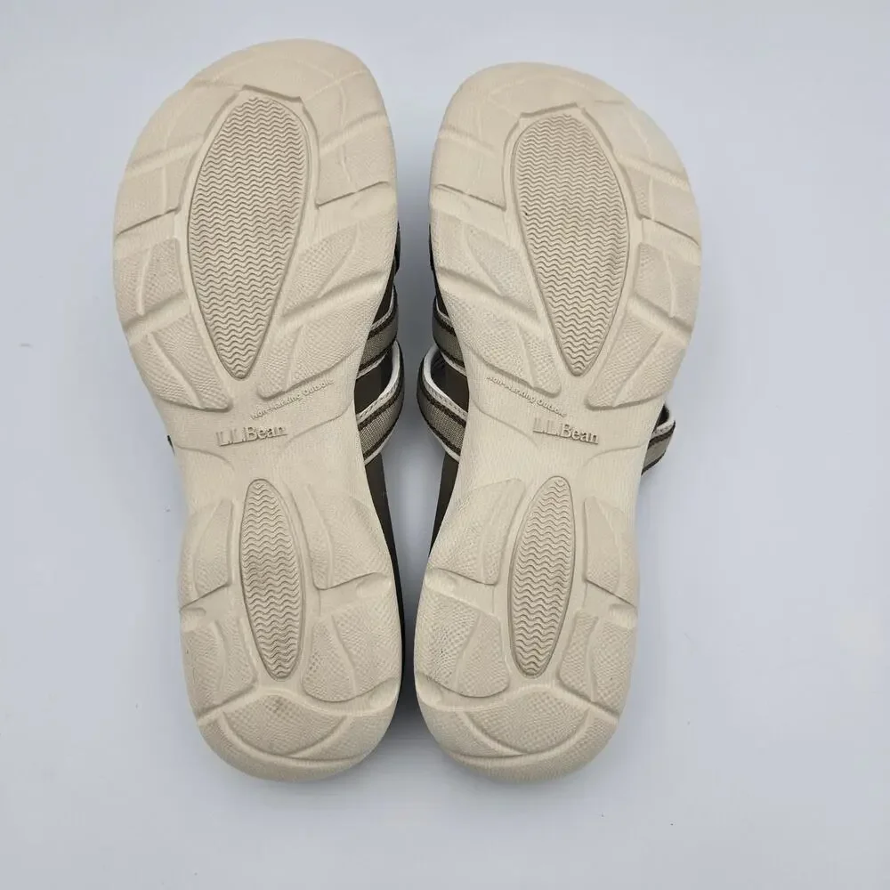 L.L.Bean Boothbay Slide Sandals – Women’s 11 Dark Cement (Like New)
